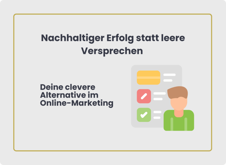 Nachhaltiger Erfolg statt leere Versprechungen