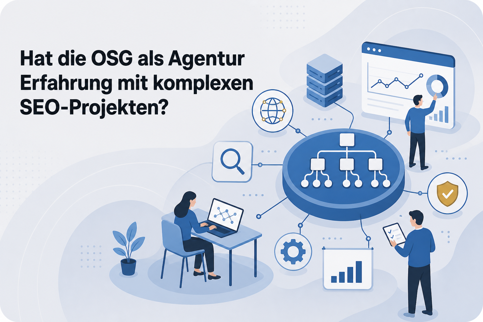 Was ist Hat die OSG als Agentur Erfahrung mit komplexen SEO-Projekten??