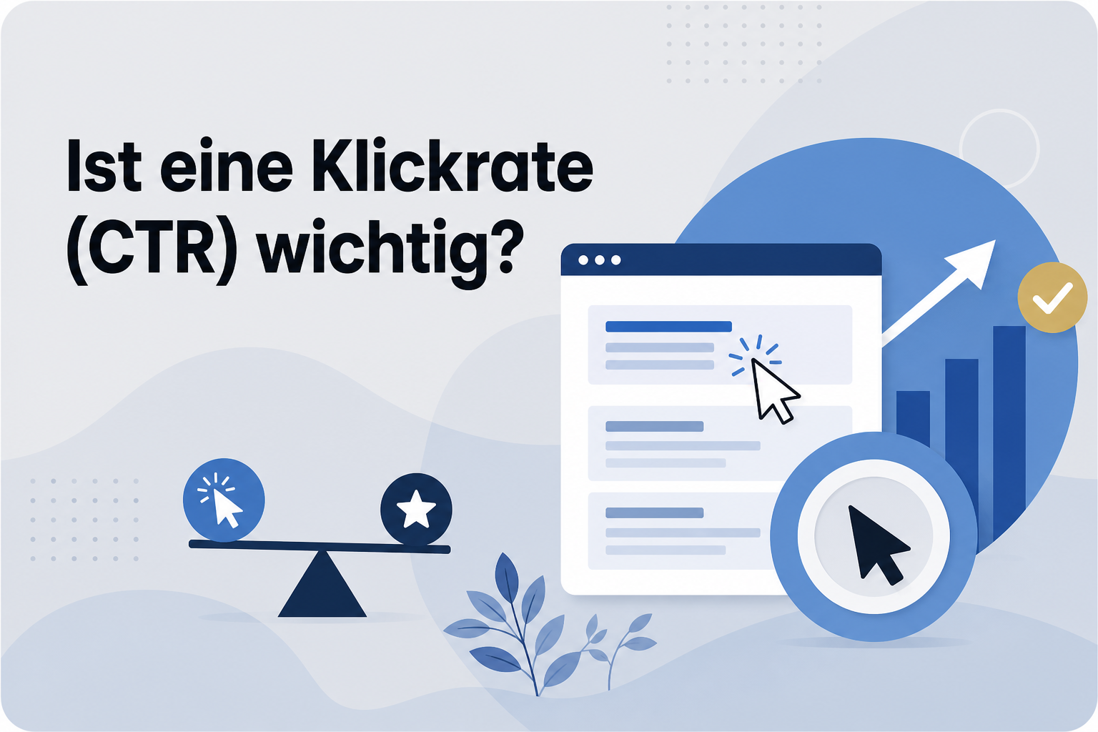 Was ist Ist eine Klickrate (CTR) wichtig??