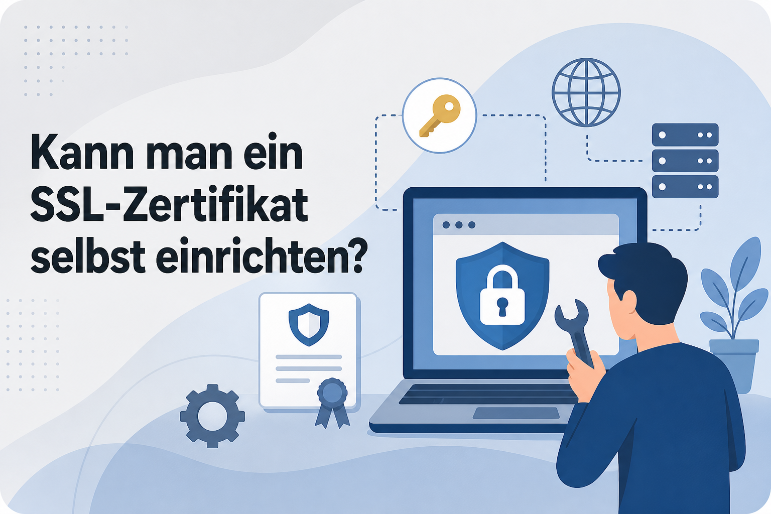 Was ist Kann man ein SSL-Zertifikat selbst einrichten??
