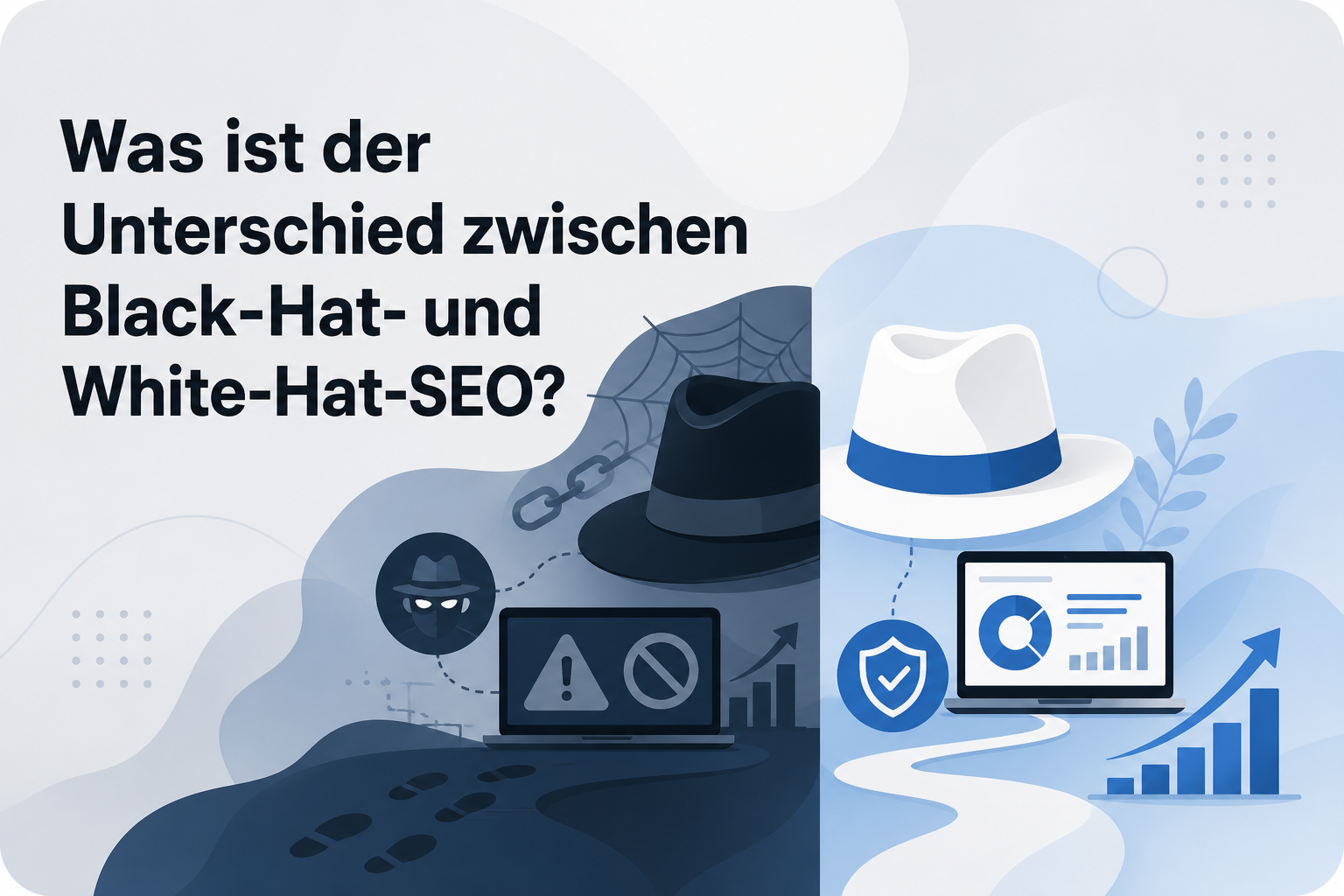 Was ist Was ist der Unterschied zwischen Black-Hat- und White-Hat-SEO??