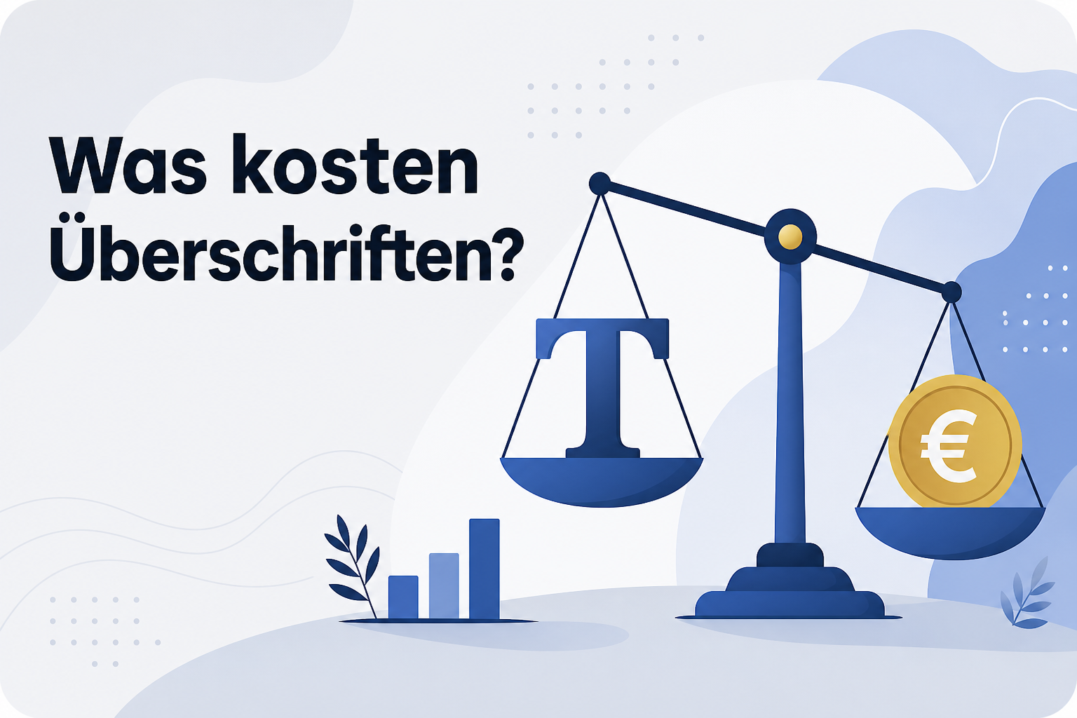 Was ist Was kosten Überschriften??