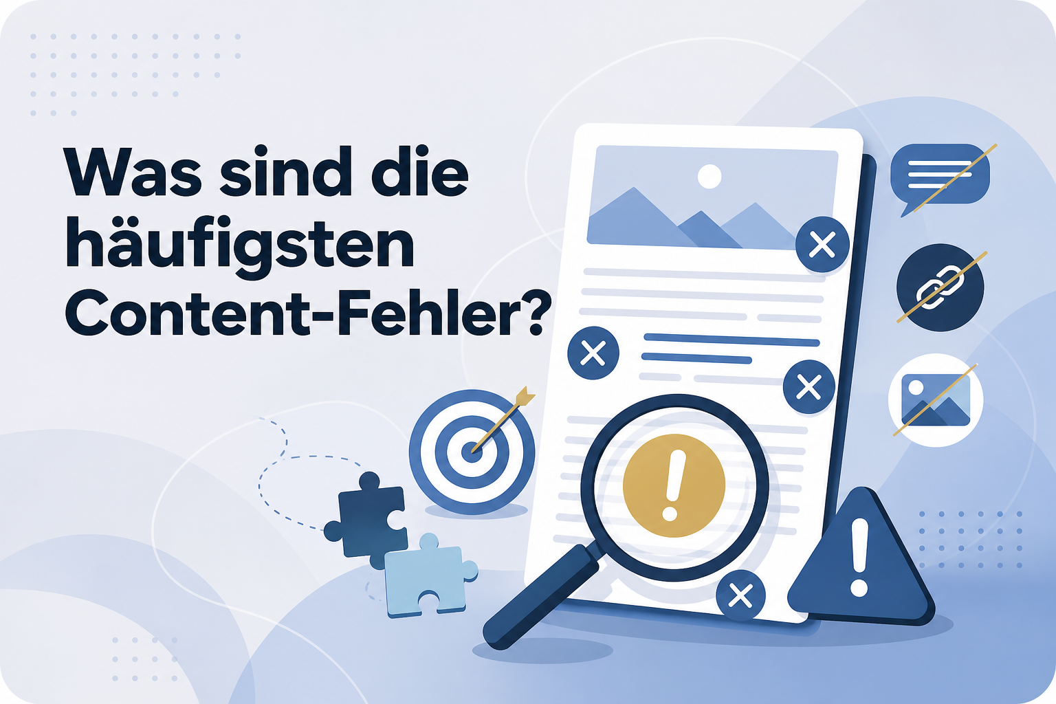 Was ist Was sind die häufigsten Content-Fehler??