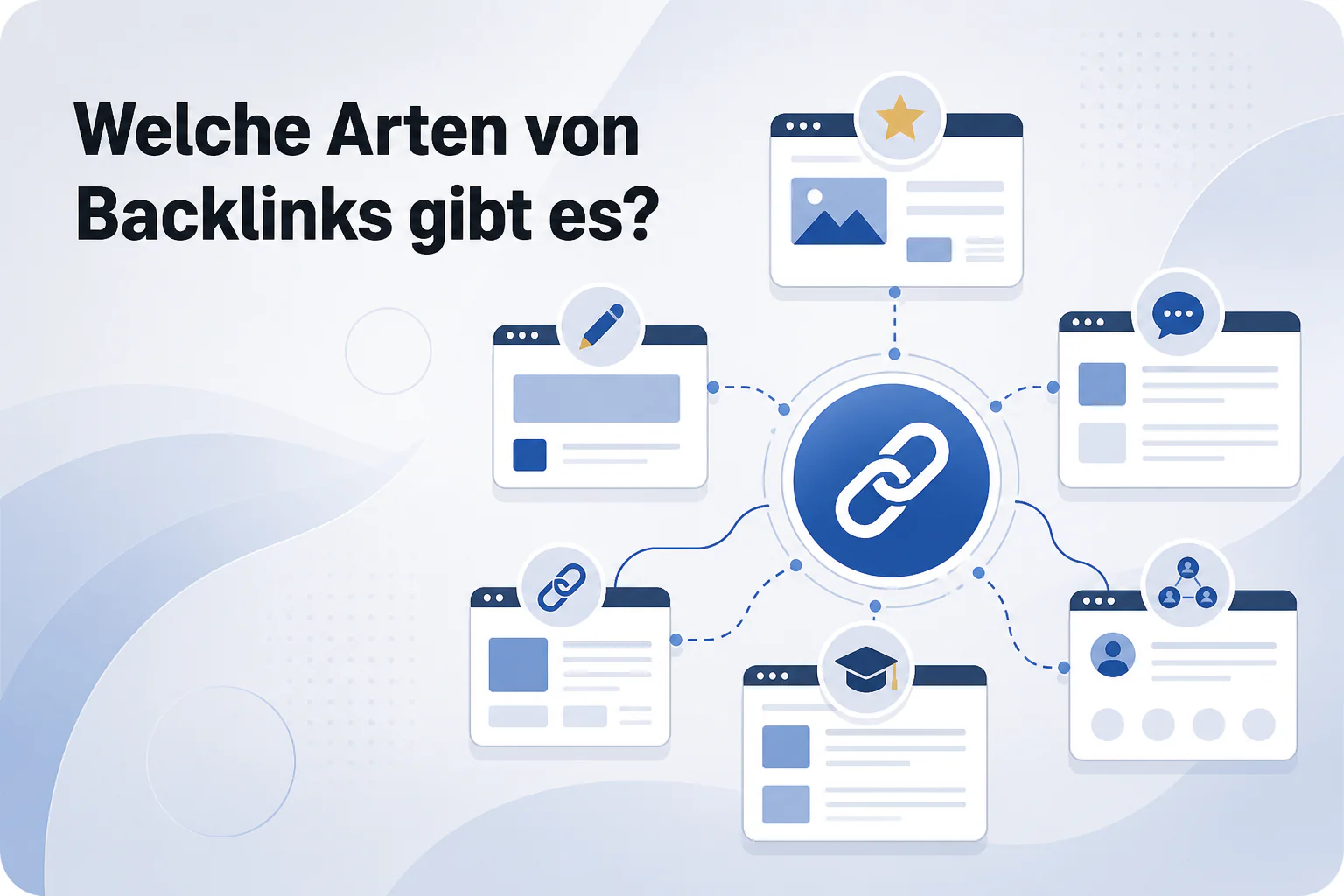 Was ist Welche Arten von Backlinks gibt es??