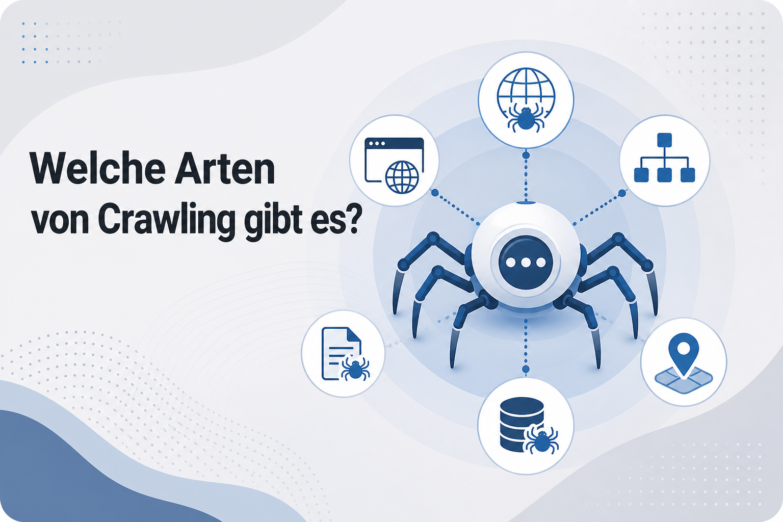 Was ist Welche Arten von Crawling gibt es??