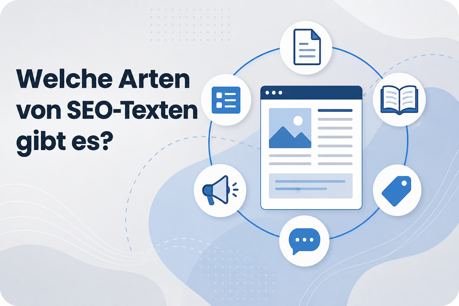 Was ist Welche Arten von SEO-Texten gibt es??