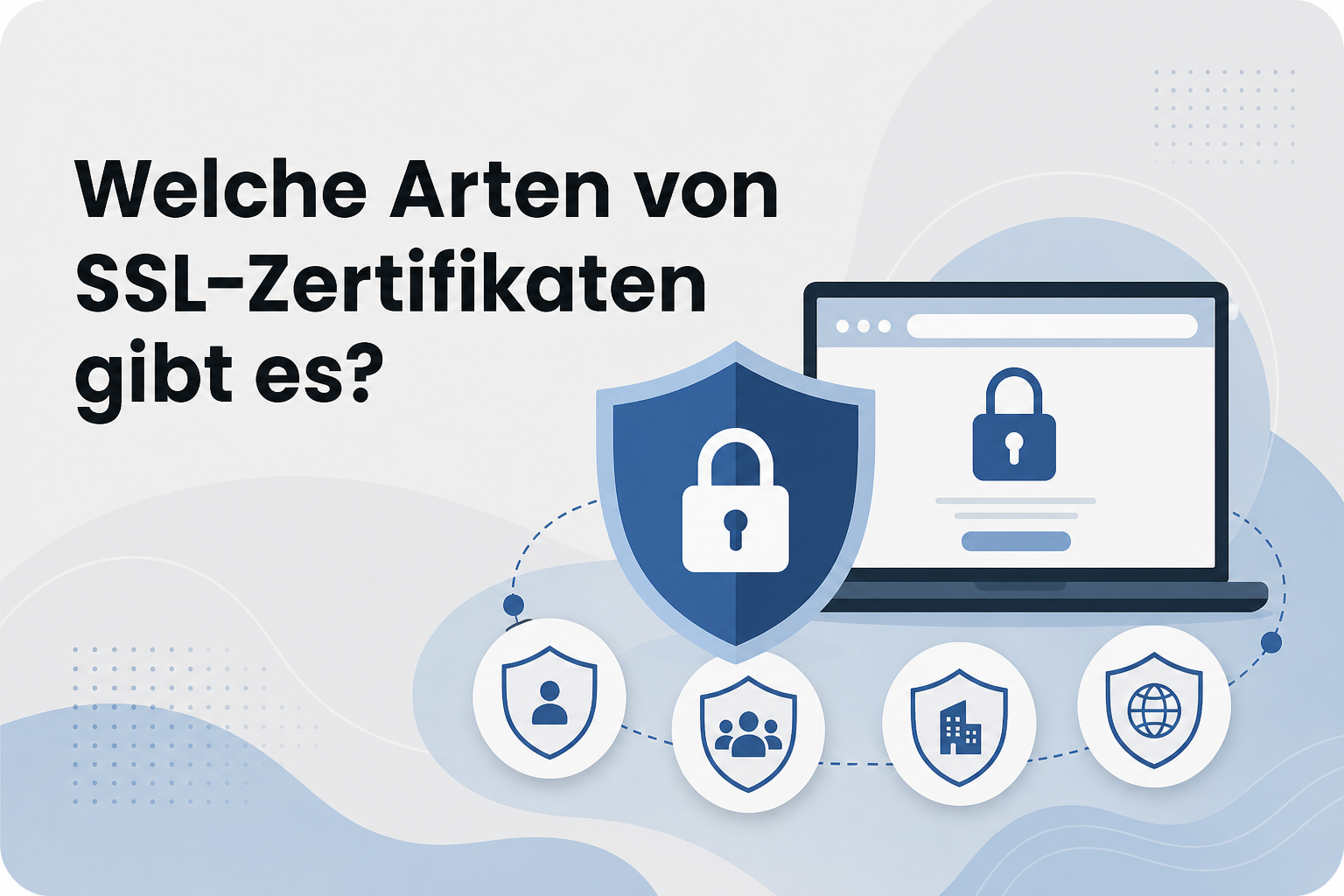 Was ist Welche Arten von SSL-Zertifikaten gibt es??