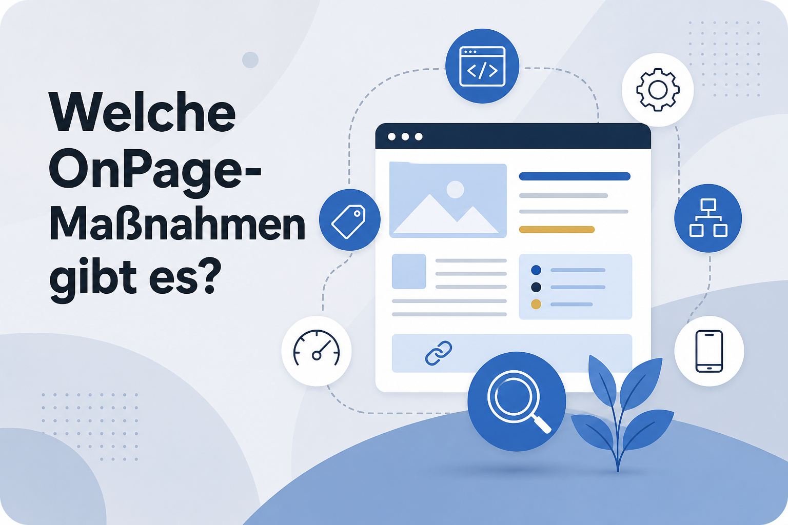 Was ist Welche OnPage-Maßnahmen gibt es??