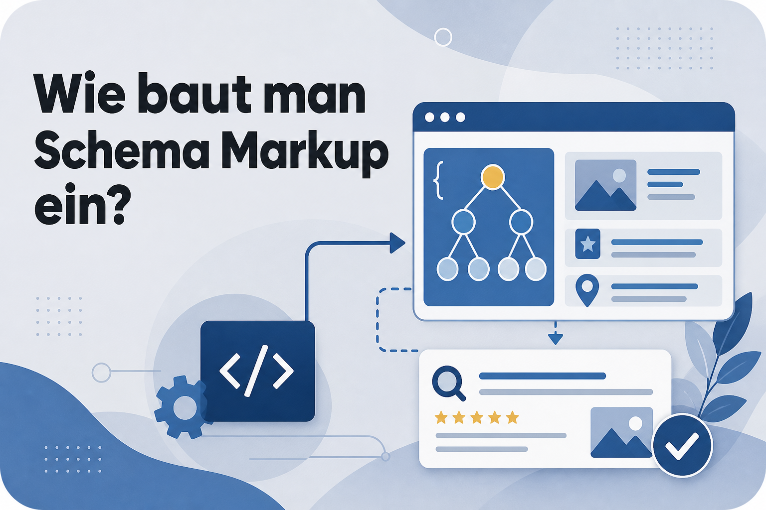 Was ist Wie baut man Schema Markup ein??
