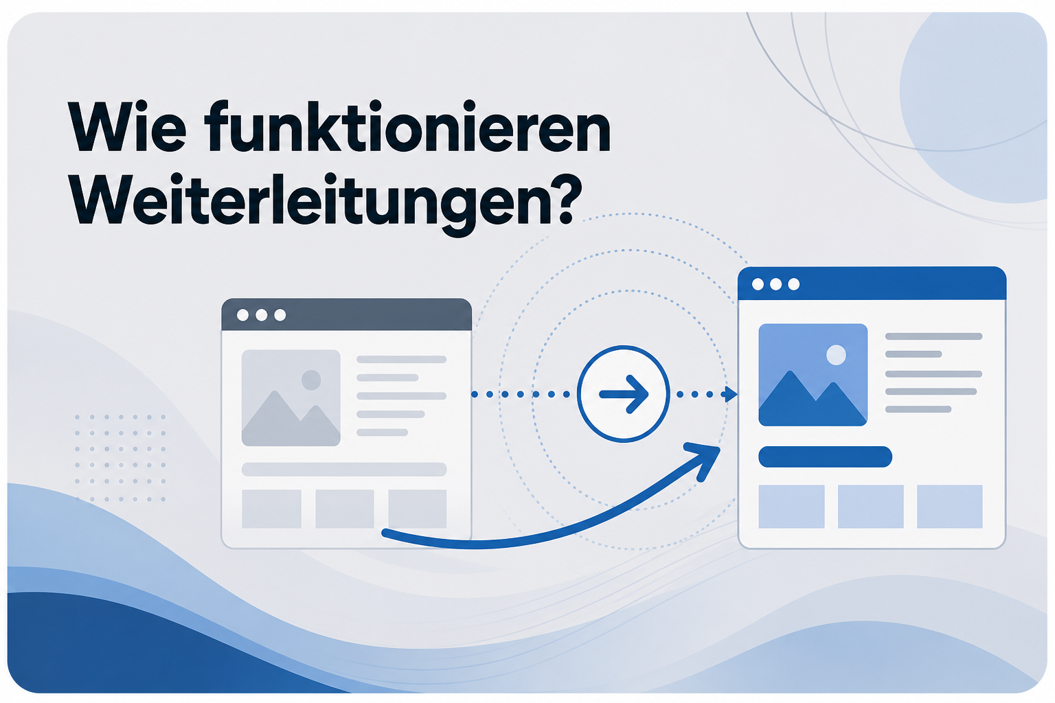 Was ist Wie funktionieren Weiterleitungen??