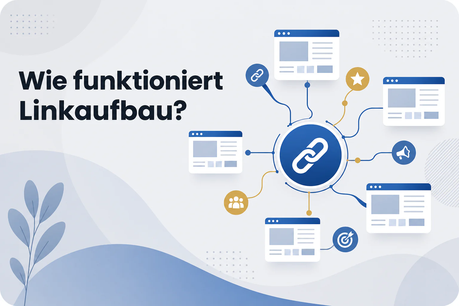Was ist Wie funktioniert Linkaufbau??