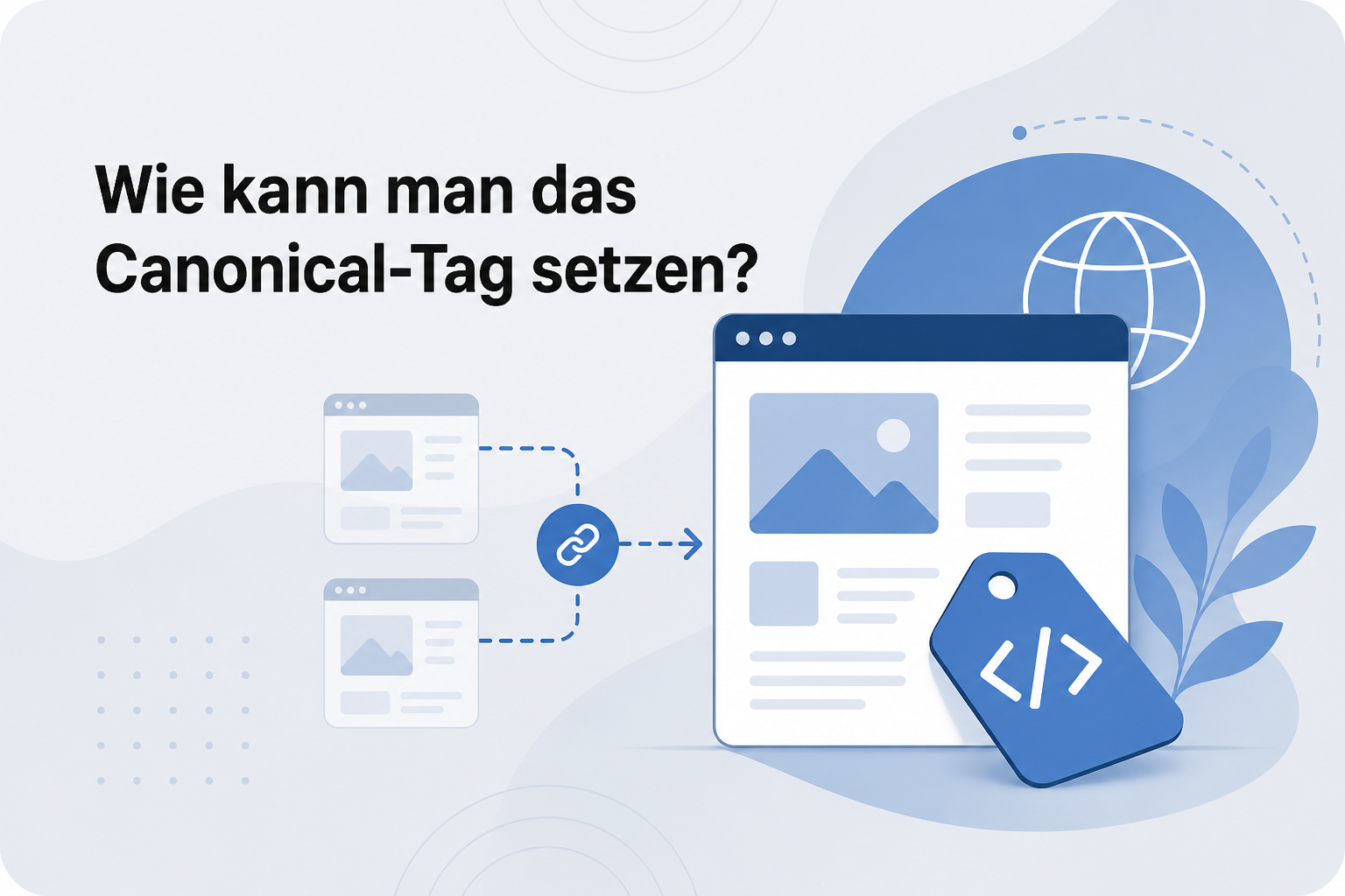 Was ist Wie kann man das Canonical-Tag setzen??