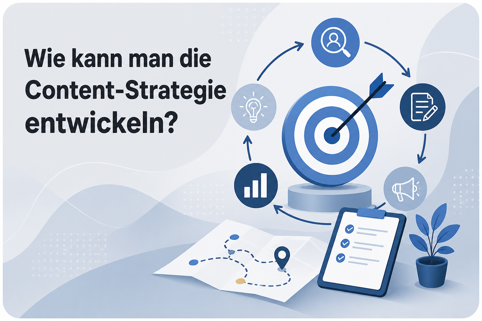 Was ist Wie kann man die Content-Strategie entwickeln??