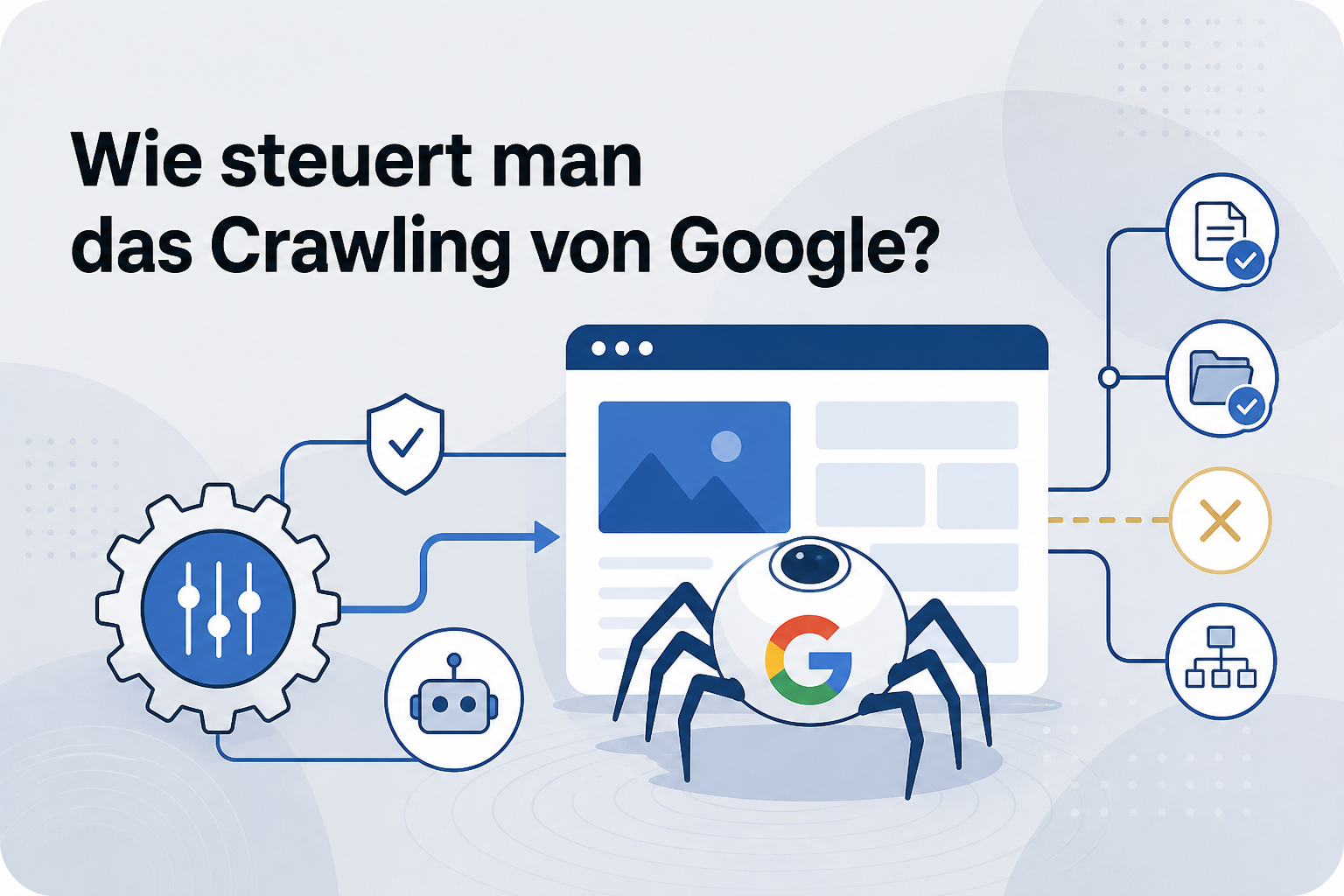 Was ist Wie steuert man das Crawling von Google??
