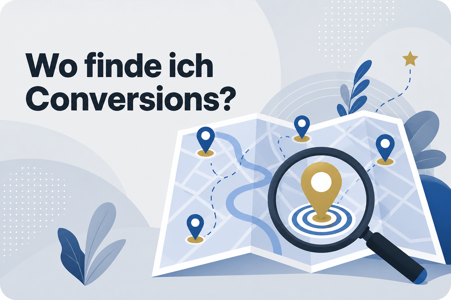 Was ist Wo finde ich Conversions??