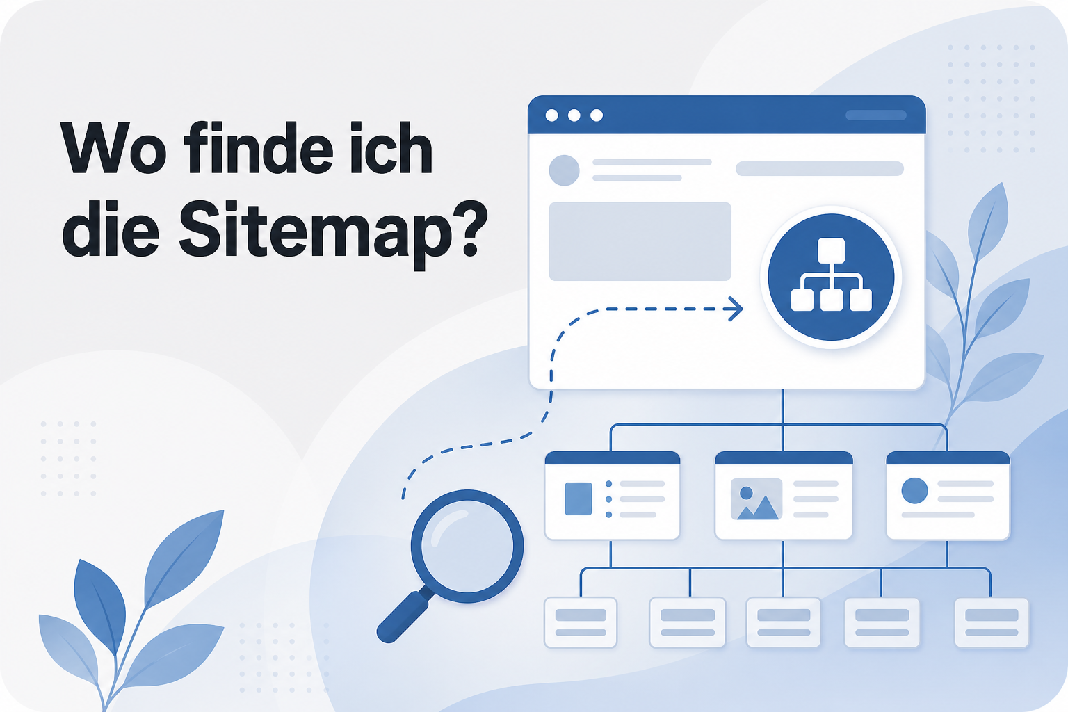 Was ist Wo finde ich die Sitemap??