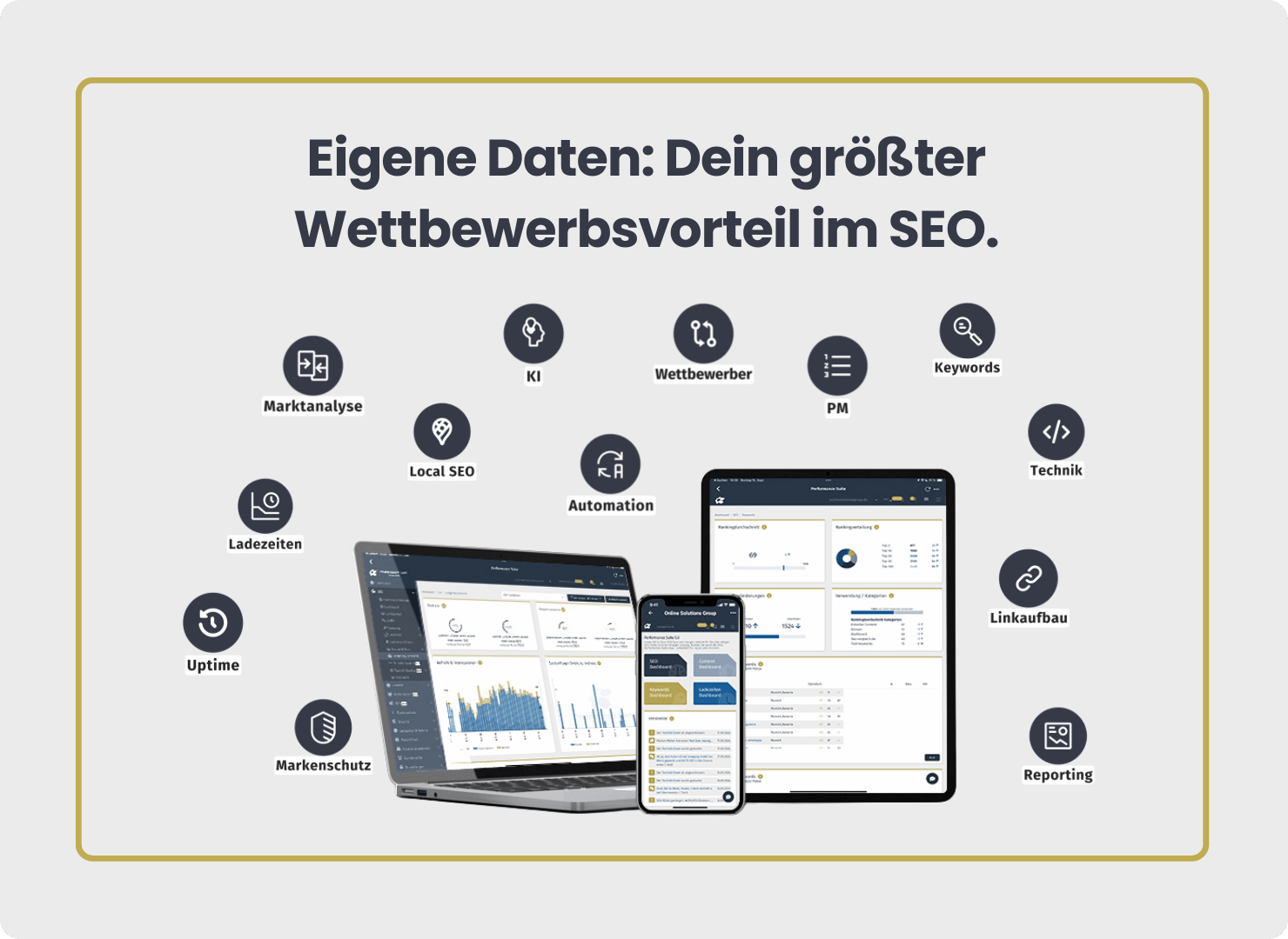 Eigene SEO-Daten