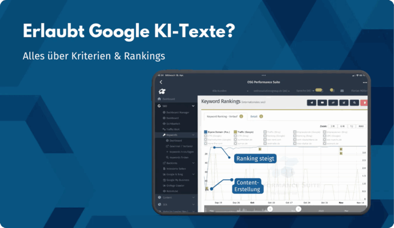 Erlaubt Google KI-Texte