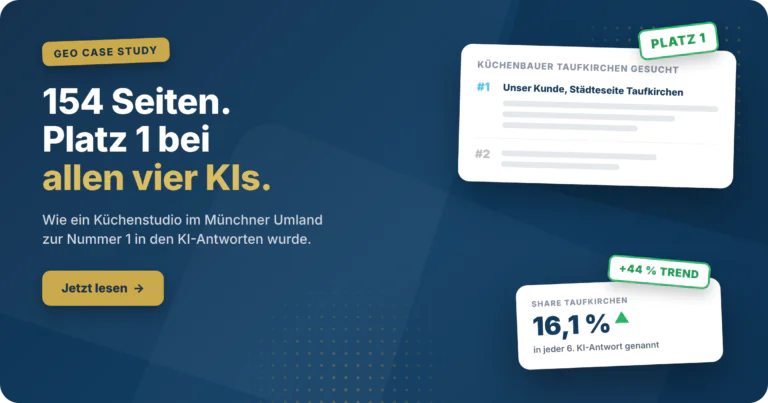 GEO Case Study Küchenstudio