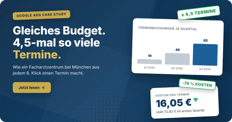 Google Ads Ästhetische Medizin