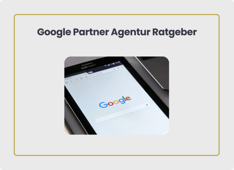 google partner agentur ratgeber