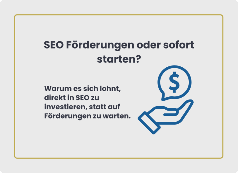 SEO Förderungen