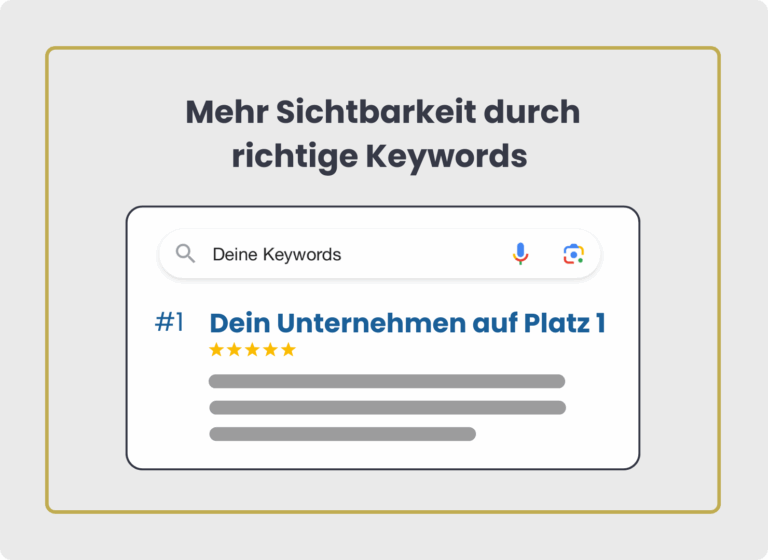 Mehr Sichtbarkeit durch richtige Keywords