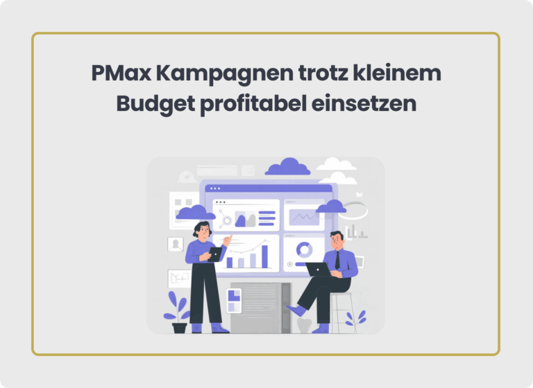 PMax Kampagnen trotz kleinem Budget profitabel einsetzen