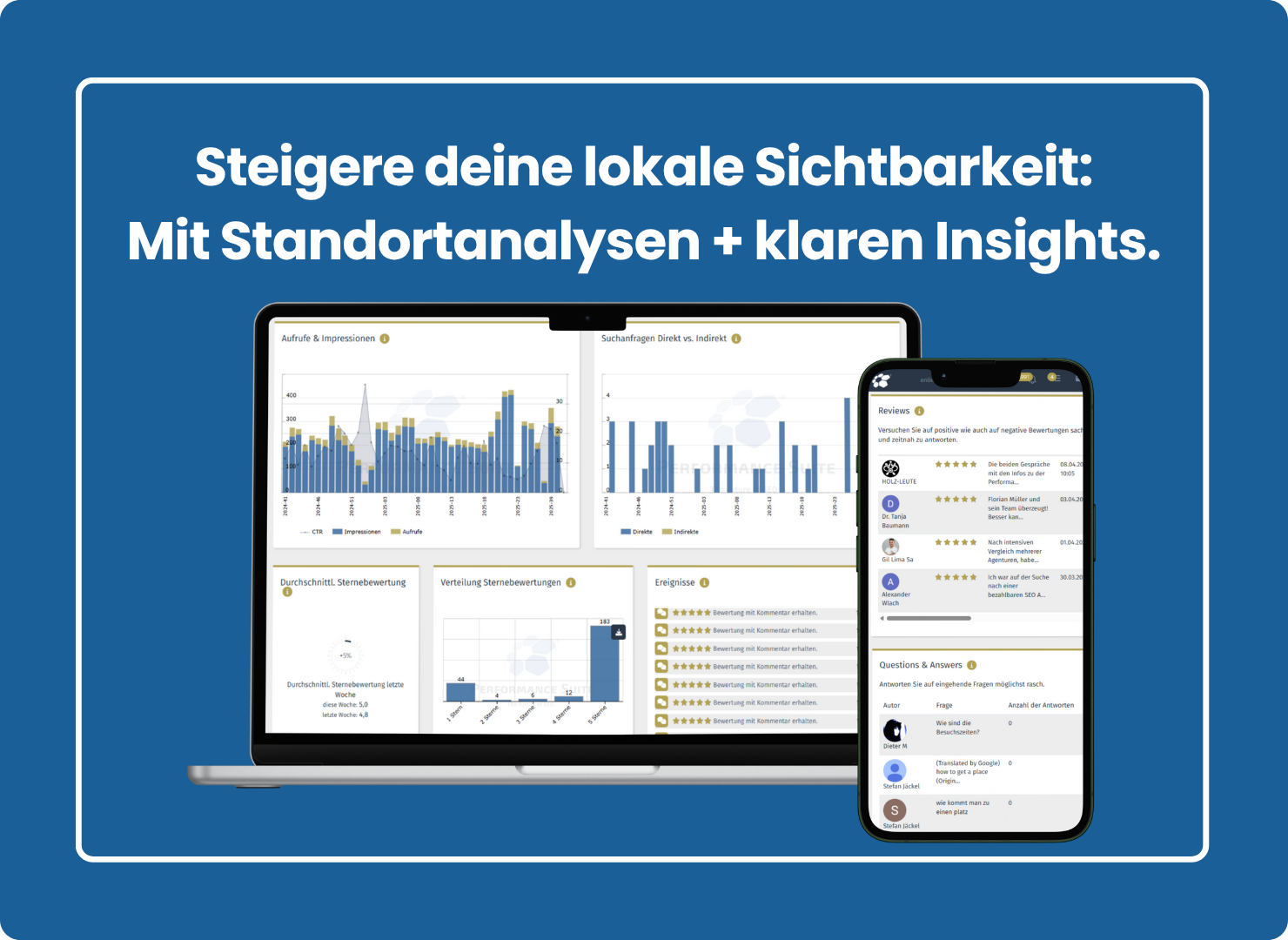 Local SEO mit der Performance Suite